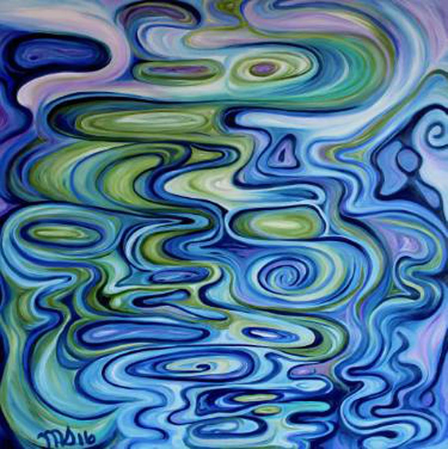 Marianne Schovsbo painting